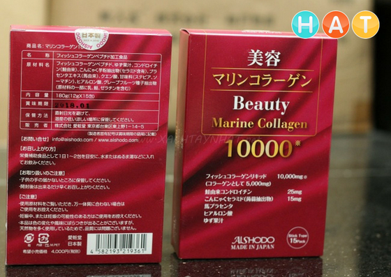 Beauty Marine Collagen 10000 Hộp 15 Thanh