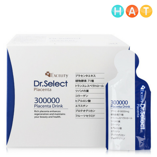 Nhau Thai Heo Dr. Select Placenta Drink 300000 – Hộp 15g x 30 gói