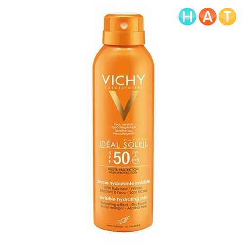 KCN VICHY TOÀN THÂN DẠNG XỊT SPF 50 UVA + UVB ﻿50ml