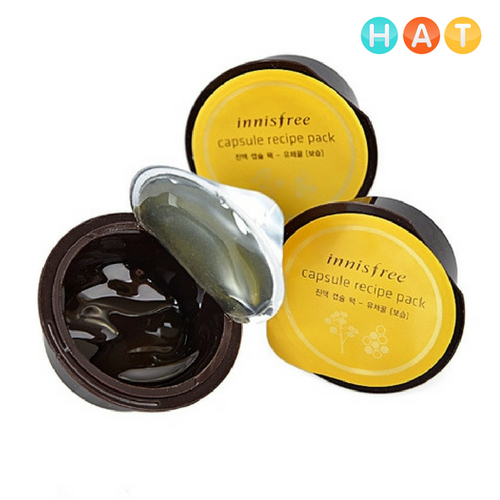 Mặt Nạ Innisfree Capsule Recipe Pack – Canola Honey 10ml Dưỡng Ẩm Sâu