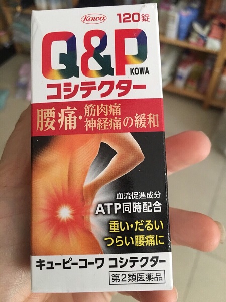 Viên Uống Đặc Trị Đau Lưng Q&P Kowa Koshitekuta của Nhật Bản